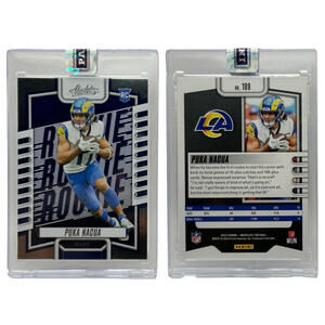 2023 Panini Absolute #189 Puka Nacua - Los Angeles Rams Rookie Card (RC)